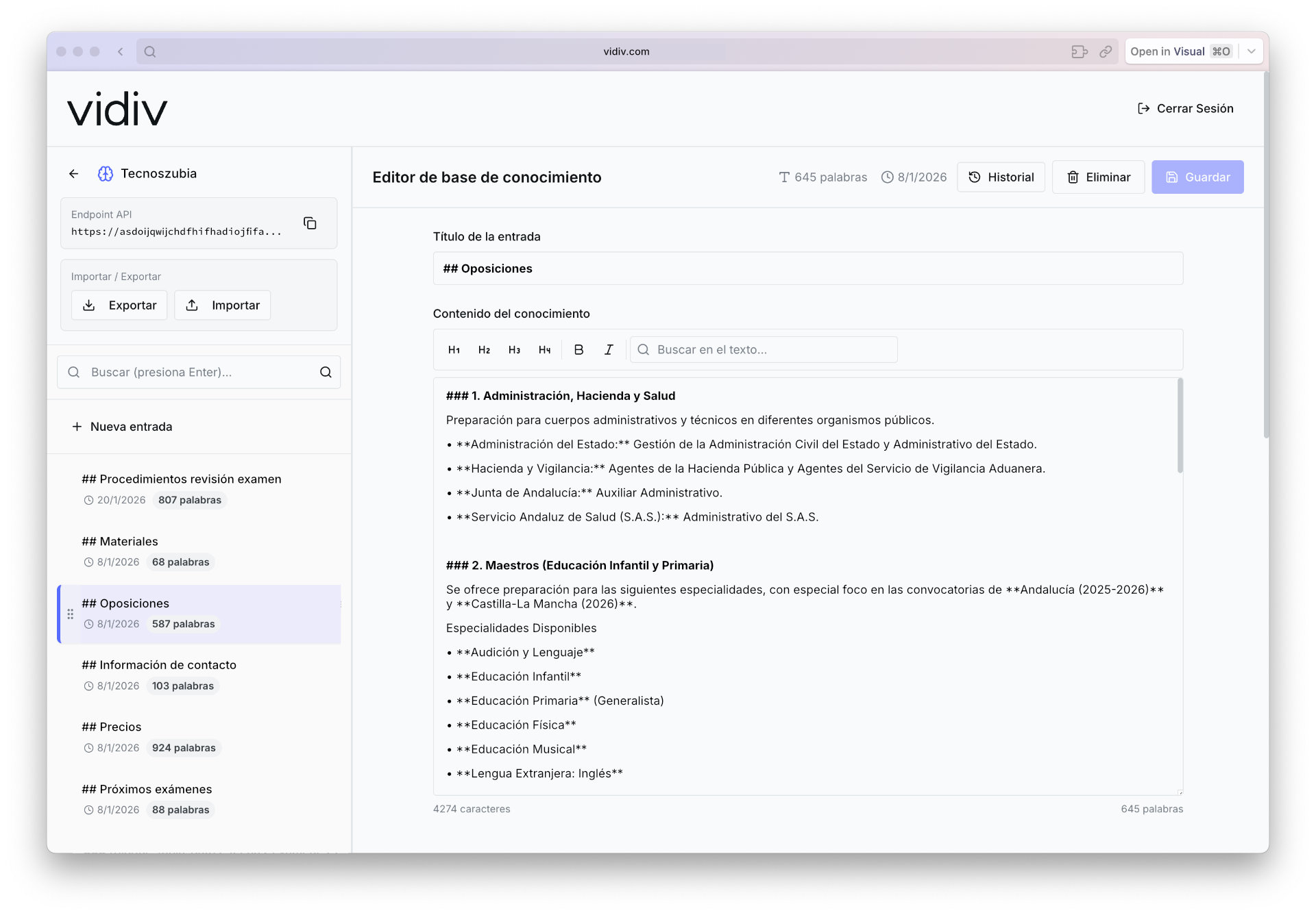 After — direct editor for the client