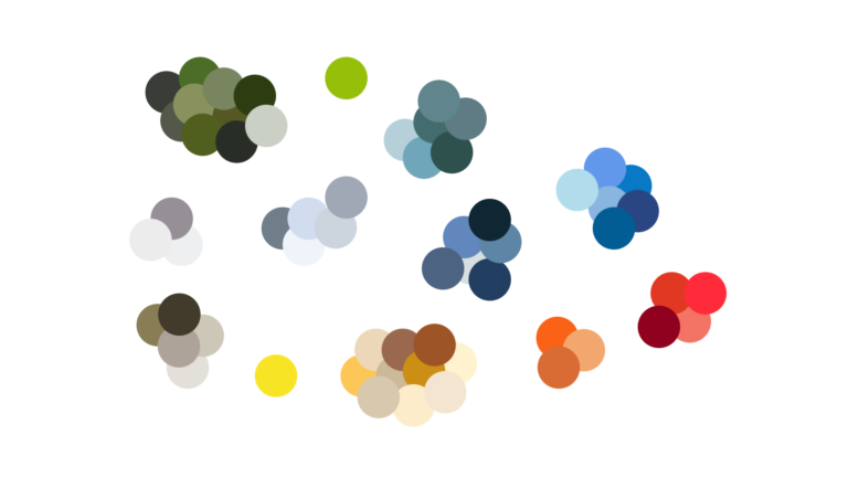 Color study to define the palette — sample 2