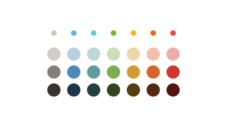 Color study to define the palette — sample 3